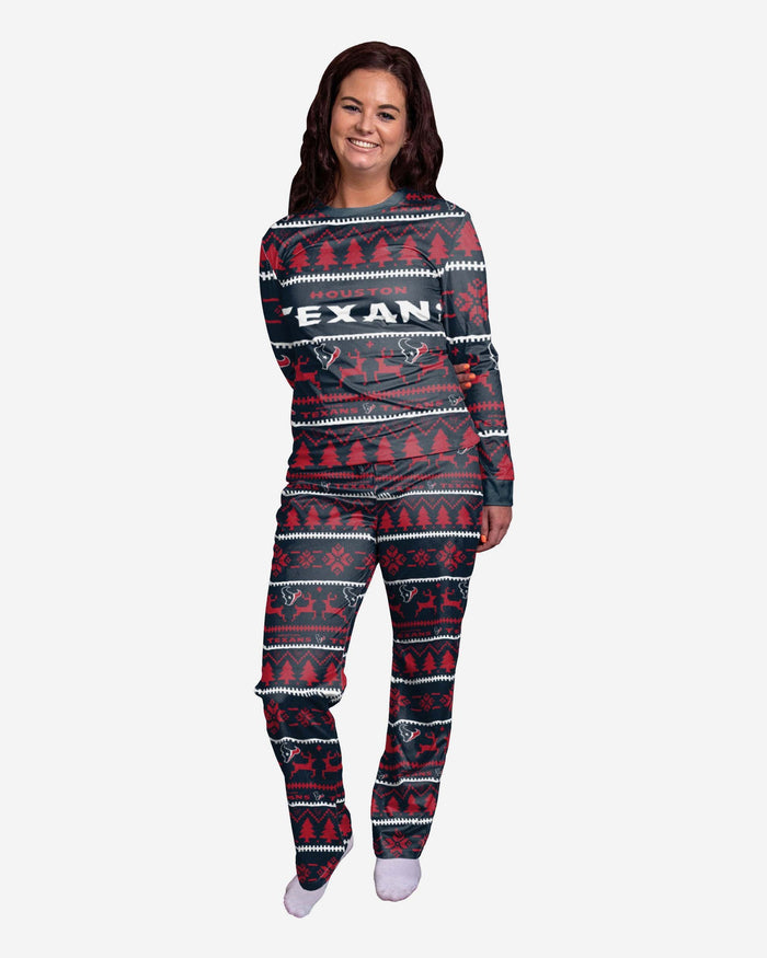 Houston Texans Womens Family Holiday Pyjamas FOCO S - FOCO.com | UK & IRE