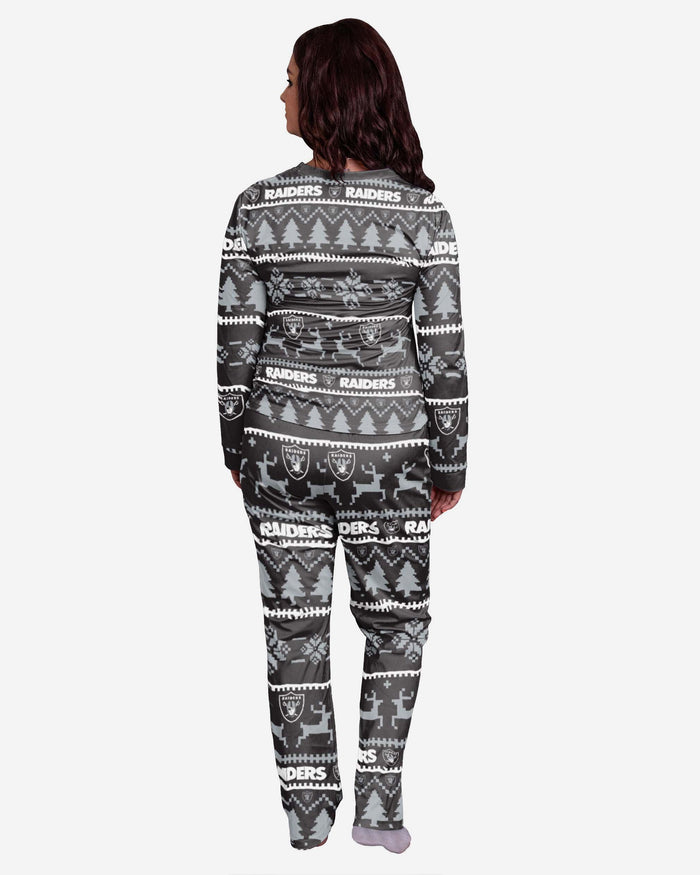 Las Vegas Raiders Womens Family Holiday Pyjamas FOCO - FOCO.com | UK & IRE