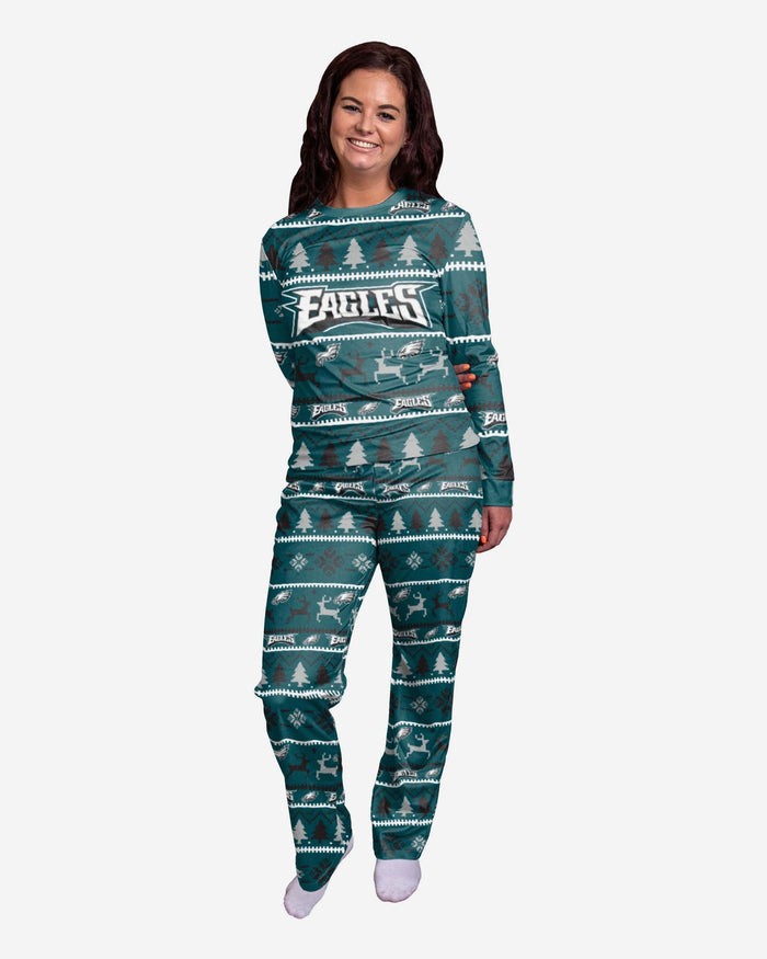 Philadelphia Eagles Womens Family Holiday Pyjamas FOCO S - FOCO.com | UK & IRE