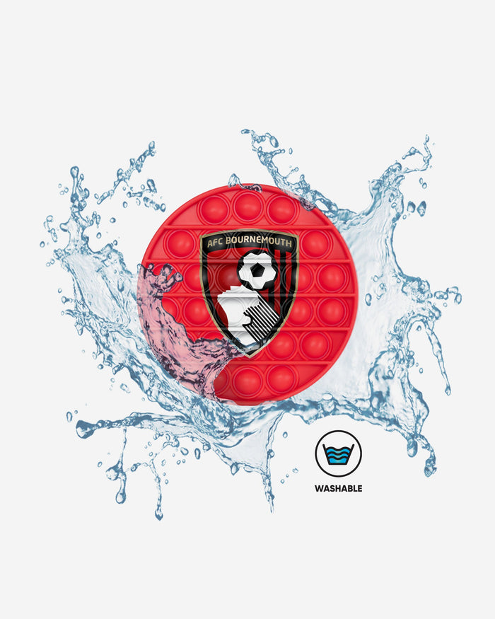 AFC Bournemouth 2 Pack Circle & Heart Push-Itz Fidget FOCO - FOCO.com | UK & IRE