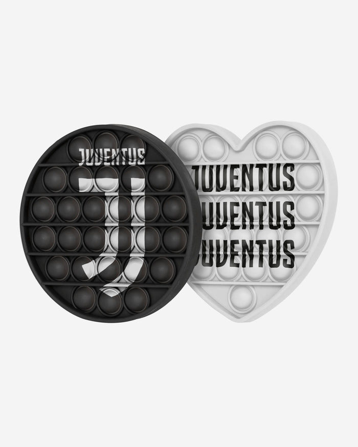 Juventus FC 2 Pack Circle & Heart Push-Itz Fidget FOCO - FOCO.com | UK & IRE