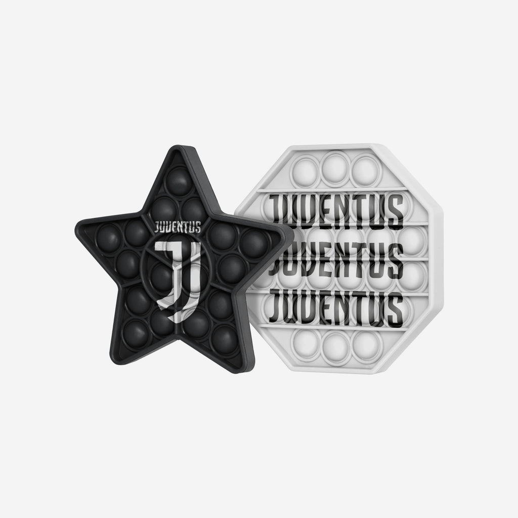 Juventus FC 2 Pack Octagon & Star Push-Itz Fidget FOCO - FOCO.com | UK & IRE