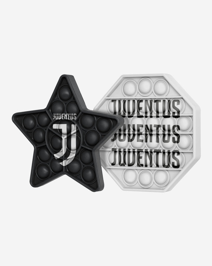 Juventus FC 2 Pack Octagon & Star Push-Itz Fidget FOCO - FOCO.com | UK & IRE