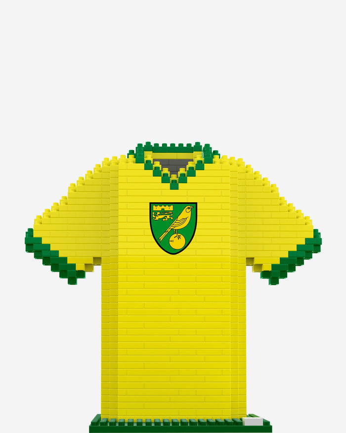 Norwich City FC BRXLZ Home Shirt FOCO - FOCO.com | UK & IRE