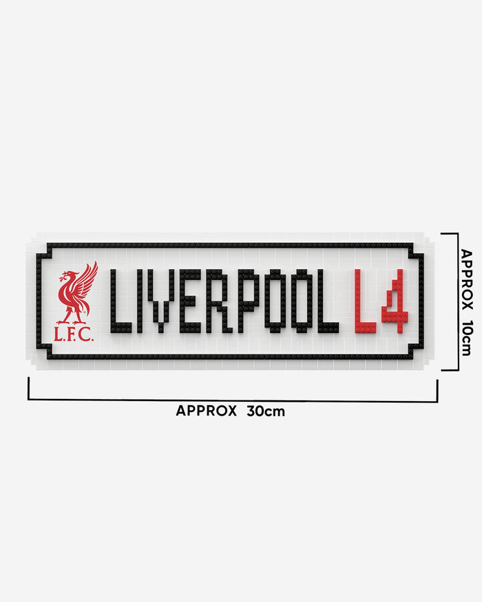 Liverpool FC BRXLZ Street Wall Sign FOCO - FOCO.com | UK & IRE