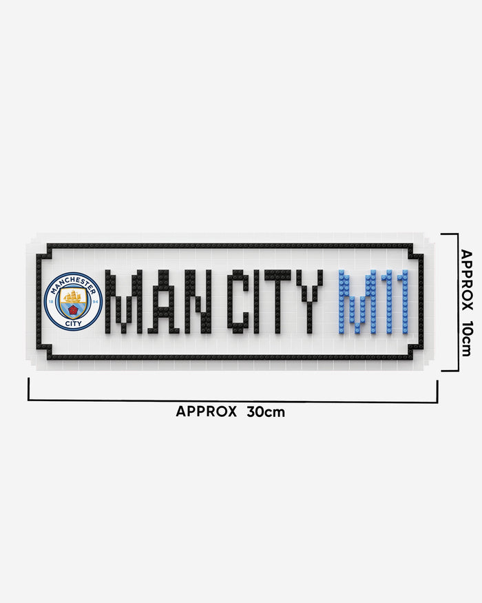 Manchester City FC BRXLZ Street Wall Sign FOCO - FOCO.com | UK & IRE