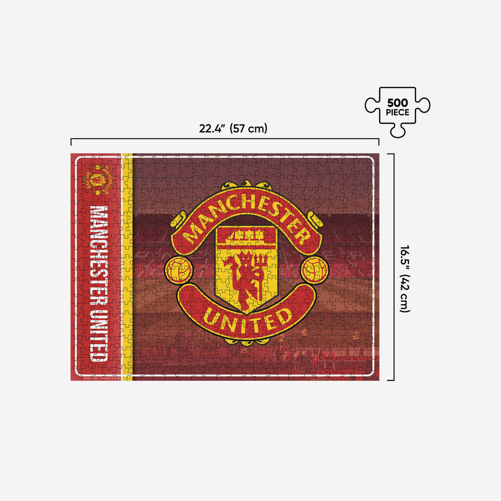 Manchester United FC 500 Piece Jigsaw Puzzle PZLZ FOCO UK manchester-united-fc-500-piece-jigsaw-puzzle-pzlz-foco-uk
