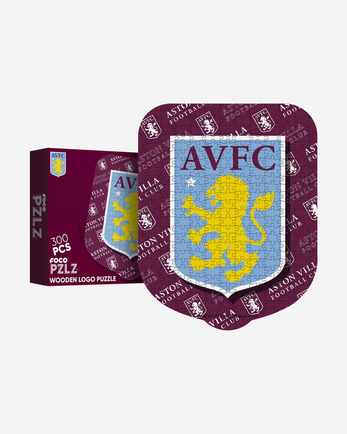 Aston Villa FC Wood PZLZ Logo FOCO - FOCO.com | UK & IRE