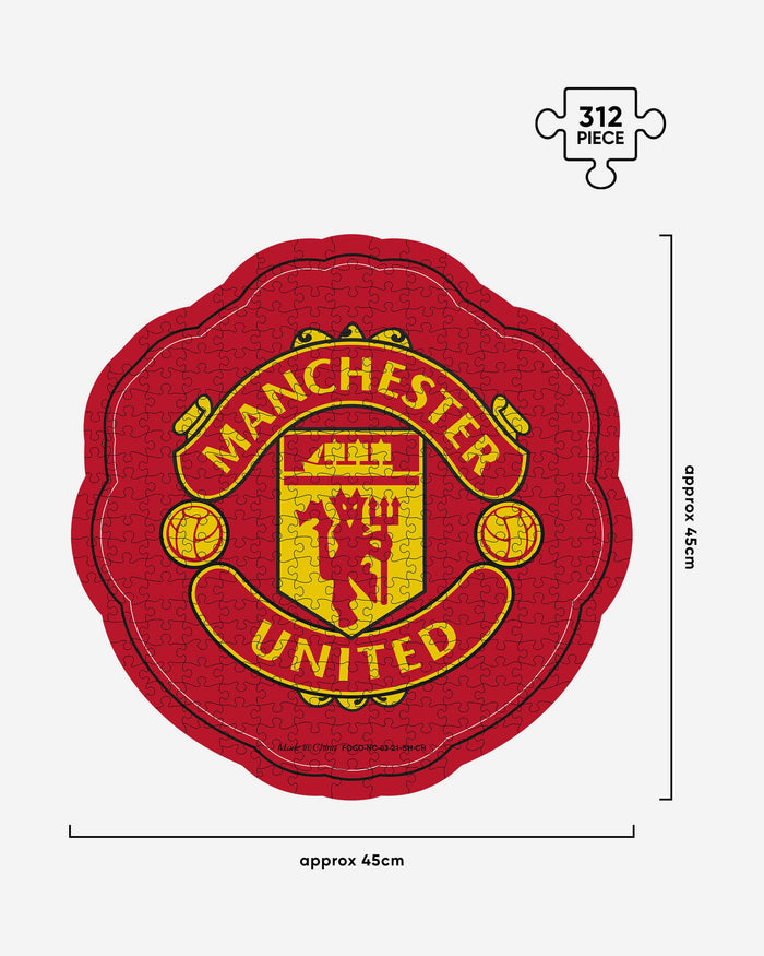 Manchester United FC Wood PZLZ Logo FOCO - FOCO.com | UK & IRE