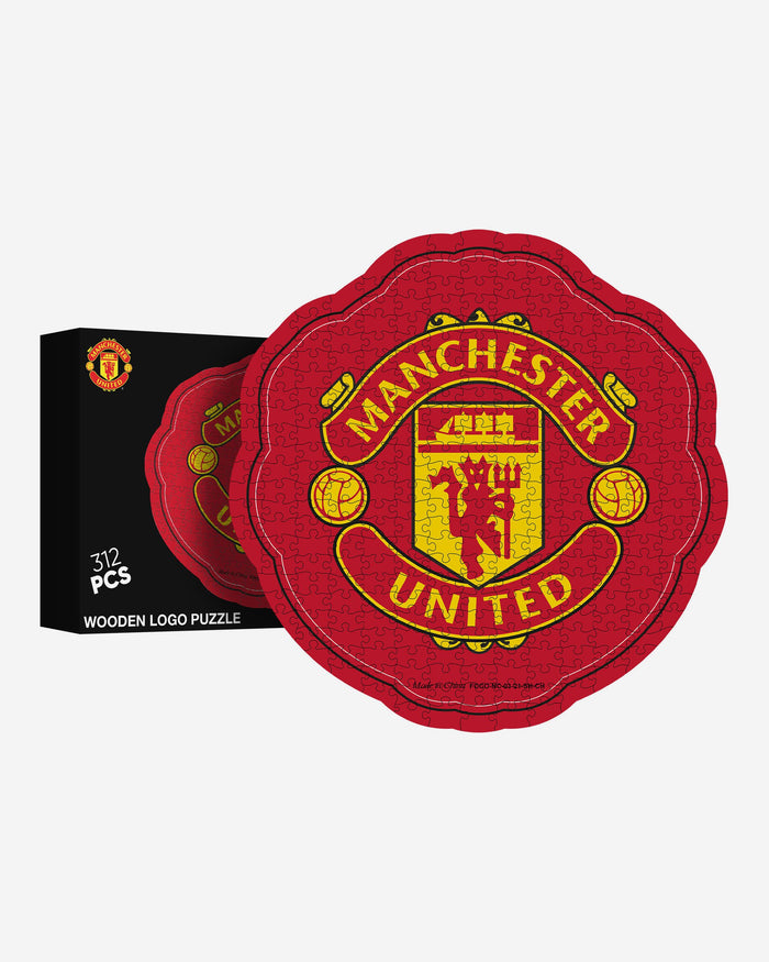 Manchester United FC Wood PZLZ Logo FOCO - FOCO.com | UK & IRE