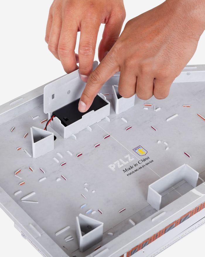 Aston Villa FC Villa Park Light Up PZLZ Stadium FOCO - FOCO.com | UK & IRE