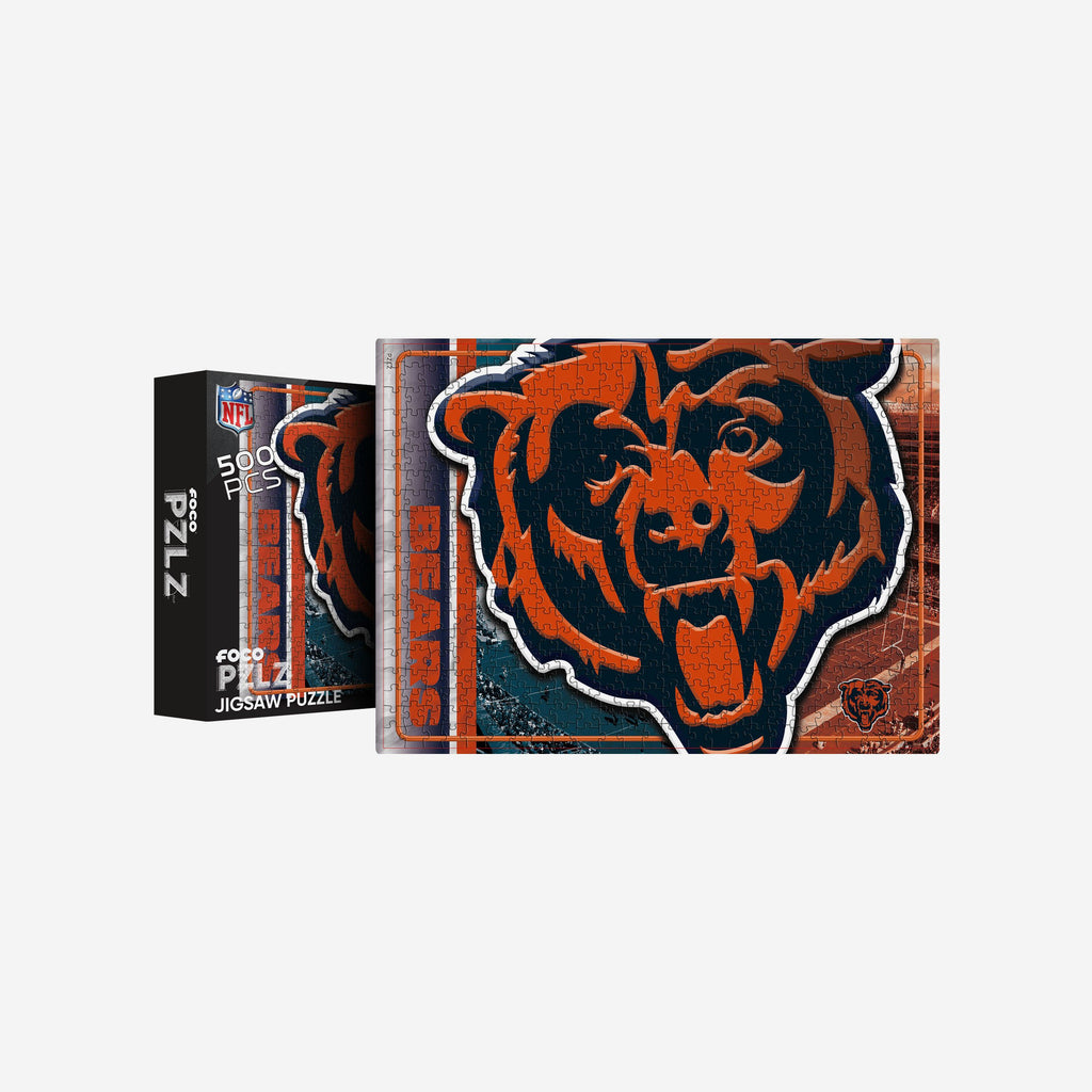 Chicago Bears 500 Piece Jigsaw Puzzle PZLZ FOCO - FOCO.com | UK & IRE