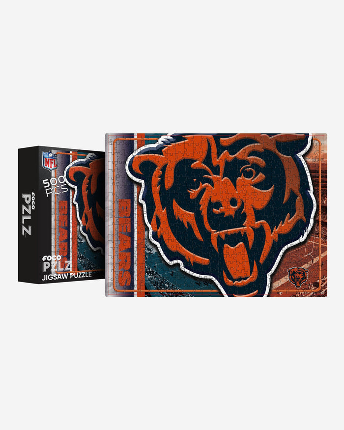Chicago Bears 500 Piece Jigsaw Puzzle PZLZ FOCO - FOCO.com | UK & IRE