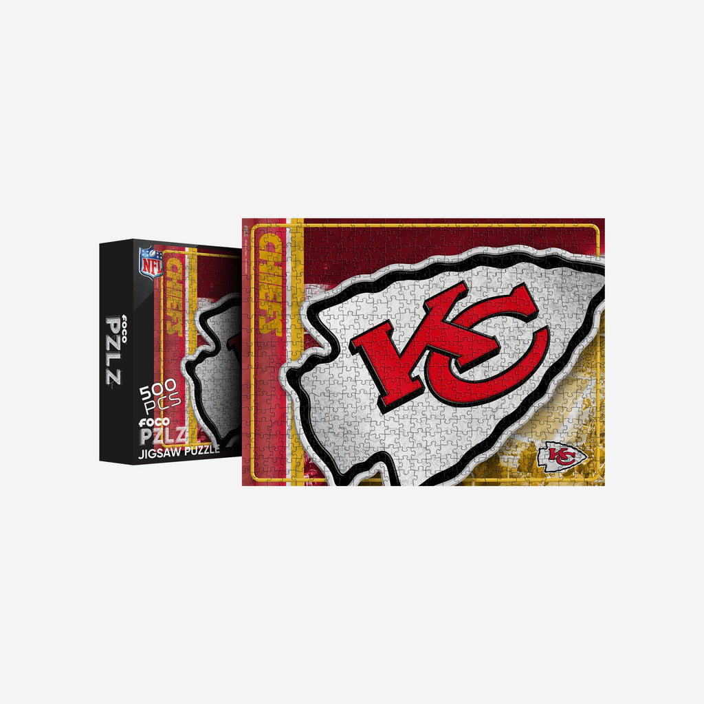Kansas City Chiefs 500 Piece Jigsaw Puzzle PZLZ FOCO - FOCO.com | UK & IRE