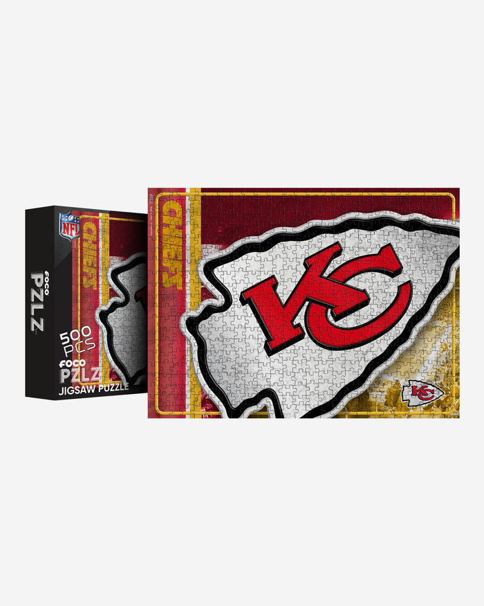 Kansas City Chiefs 500 Piece Jigsaw Puzzle PZLZ FOCO - FOCO.com | UK & IRE