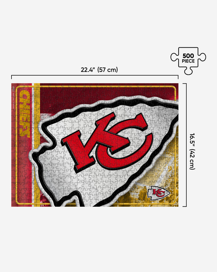 Kansas City Chiefs 500 Piece Jigsaw Puzzle PZLZ FOCO - FOCO.com | UK & IRE
