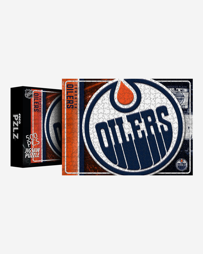 Edmonton Oilers 500 Piece Jigsaw Puzzle PZLZ FOCO - FOCO.com | UK & IRE