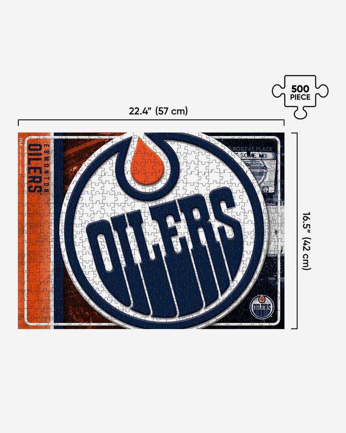 Edmonton Oilers 500 Piece Jigsaw Puzzle PZLZ FOCO - FOCO.com | UK & IRE