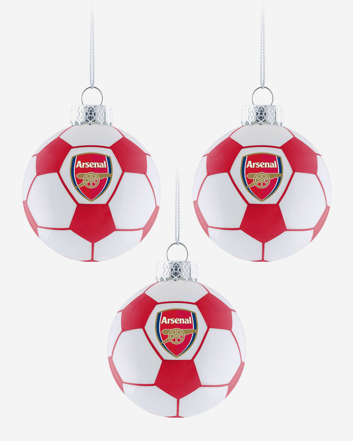 Arsenal FC 3 Pack Football Ornament FOCO - FOCO.com | UK & IRE