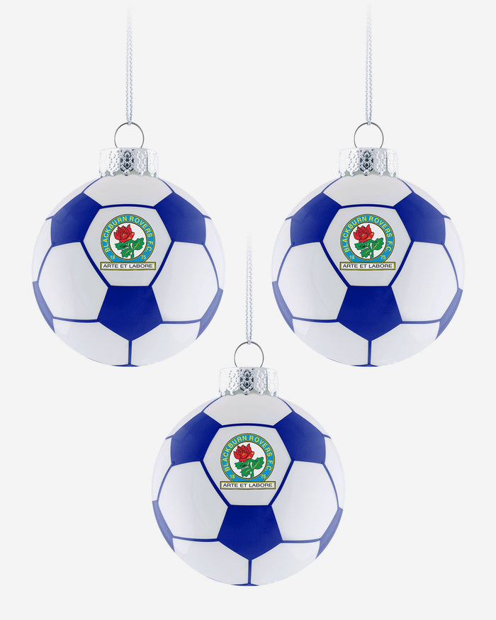 Blackburn Rovers FC 3 Pack Football Ornament FOCO - FOCO.com | UK & IRE