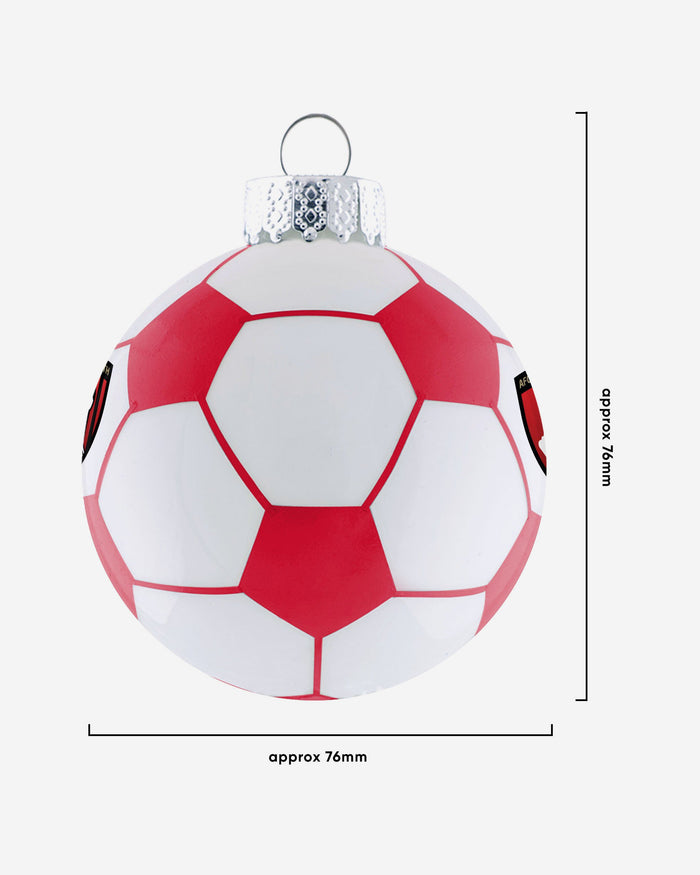 AFC Bournemouth 3 Pack Football Ornament FOCO - FOCO.com | UK & IRE