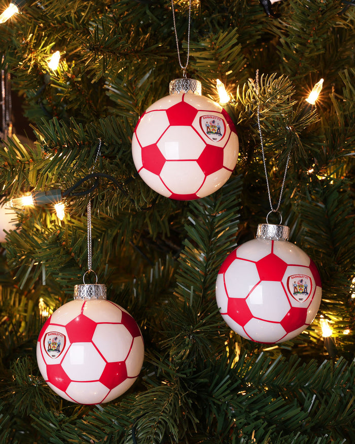 Barnsley FC 3 Pack Football Ornament FOCO - FOCO.com | UK & IRE