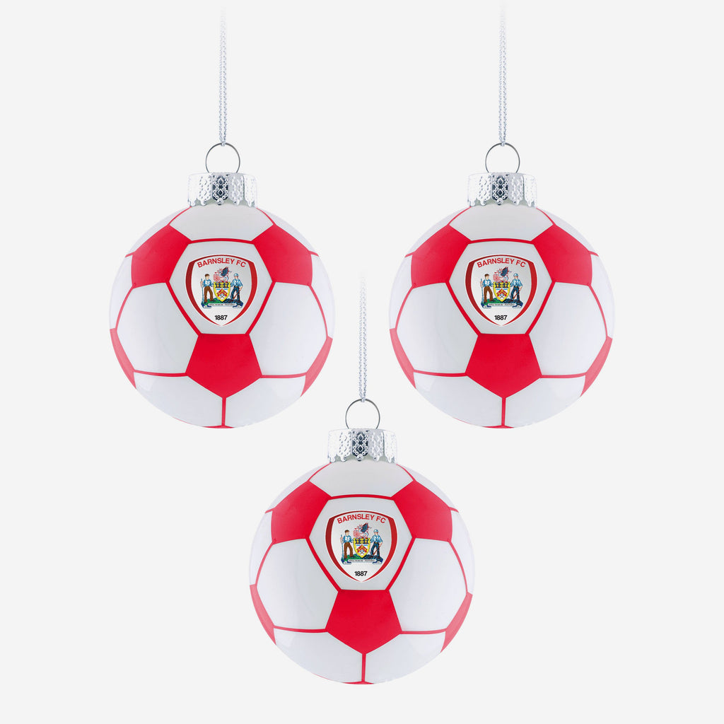 Barnsley FC 3 Pack Football Ornament FOCO - FOCO.com | UK & IRE