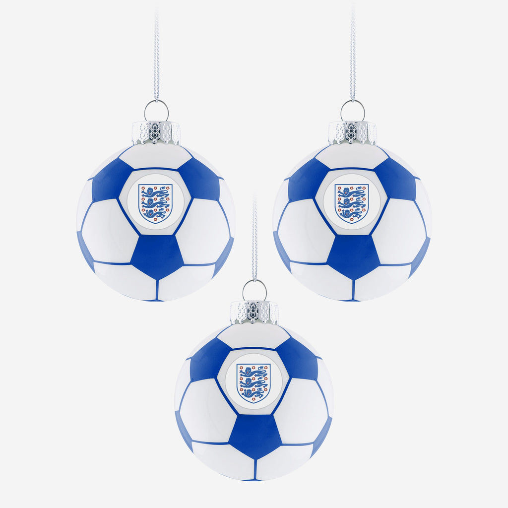 England 3 Pack Football Ornament FOCO - FOCO.com | UK & IRE
