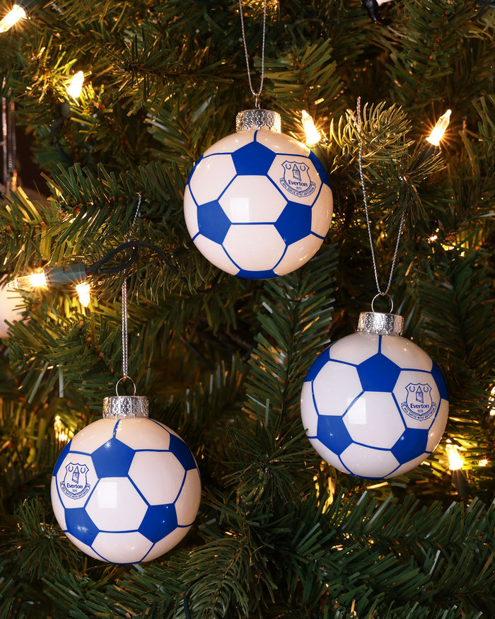 Everton FC 3 Pack Football Ornament FOCO - FOCO.com | UK & IRE