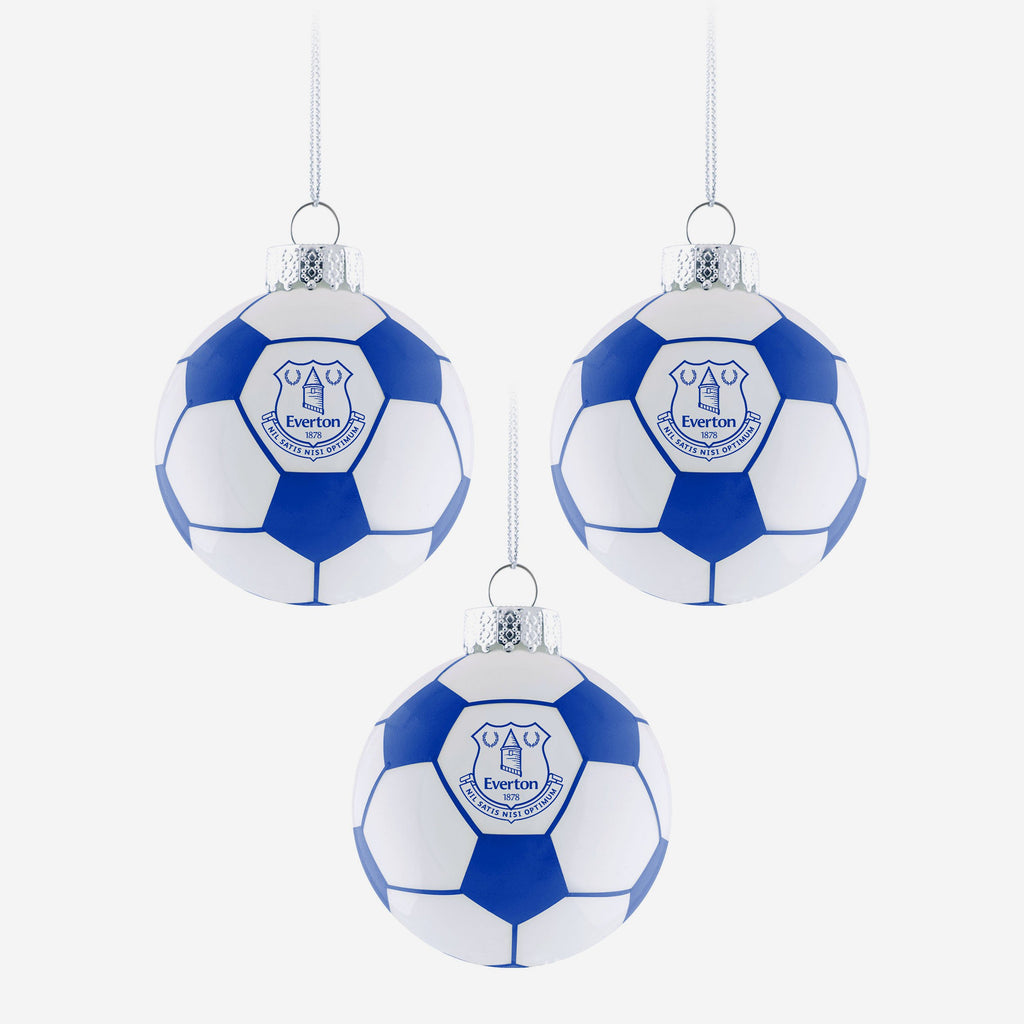 Everton FC 3 Pack Football Ornament FOCO - FOCO.com | UK & IRE