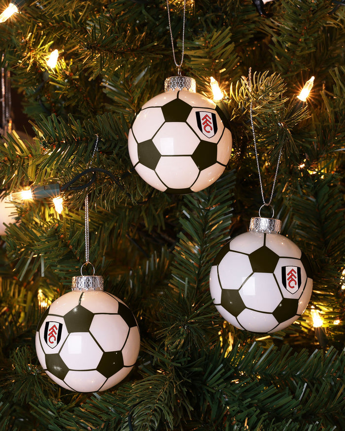 Fulham FC 3 Pack Football Ornament FOCO - FOCO.com | UK & IRE