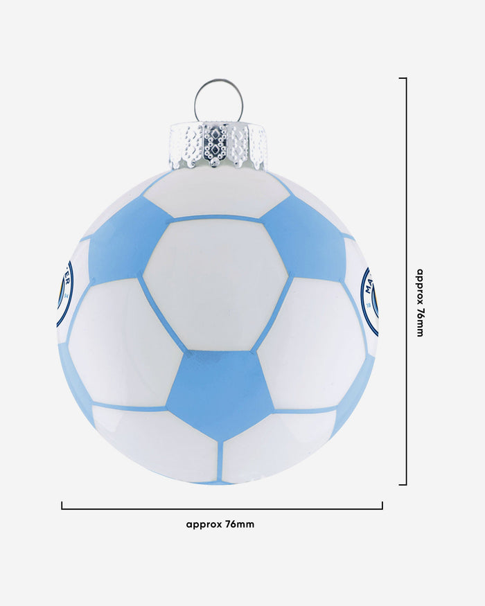 Manchester City FC 3 Pack Football Ornament FOCO - FOCO.com | UK & IRE