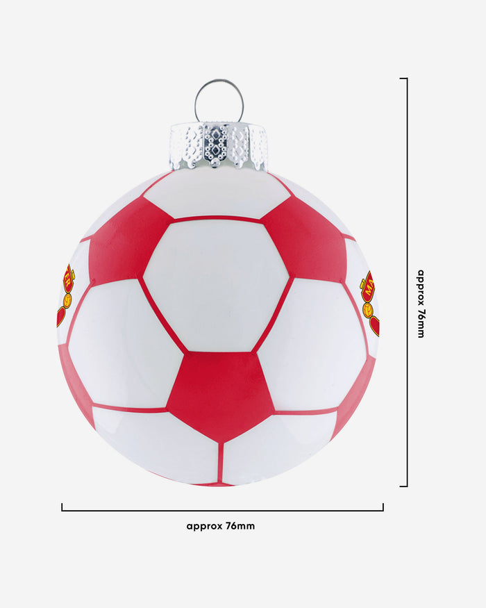 Manchester United FC 3 Pack Football Ornament FOCO - FOCO.com | UK & IRE
