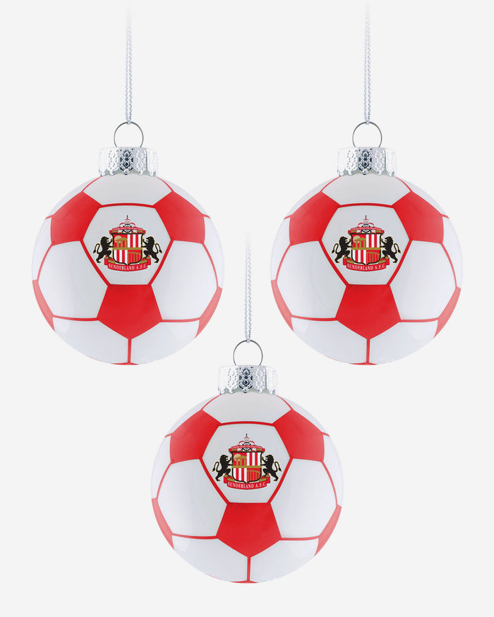 Sunderland AFC 3 Pack Football Ornament FOCO - FOCO.com | UK & IRE
