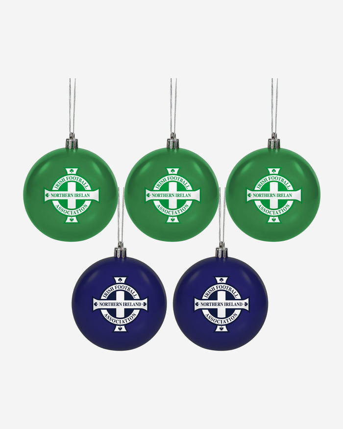 Northern Ireland 5 Pack Bauble Set FOCO - FOCO.com | UK & IRE