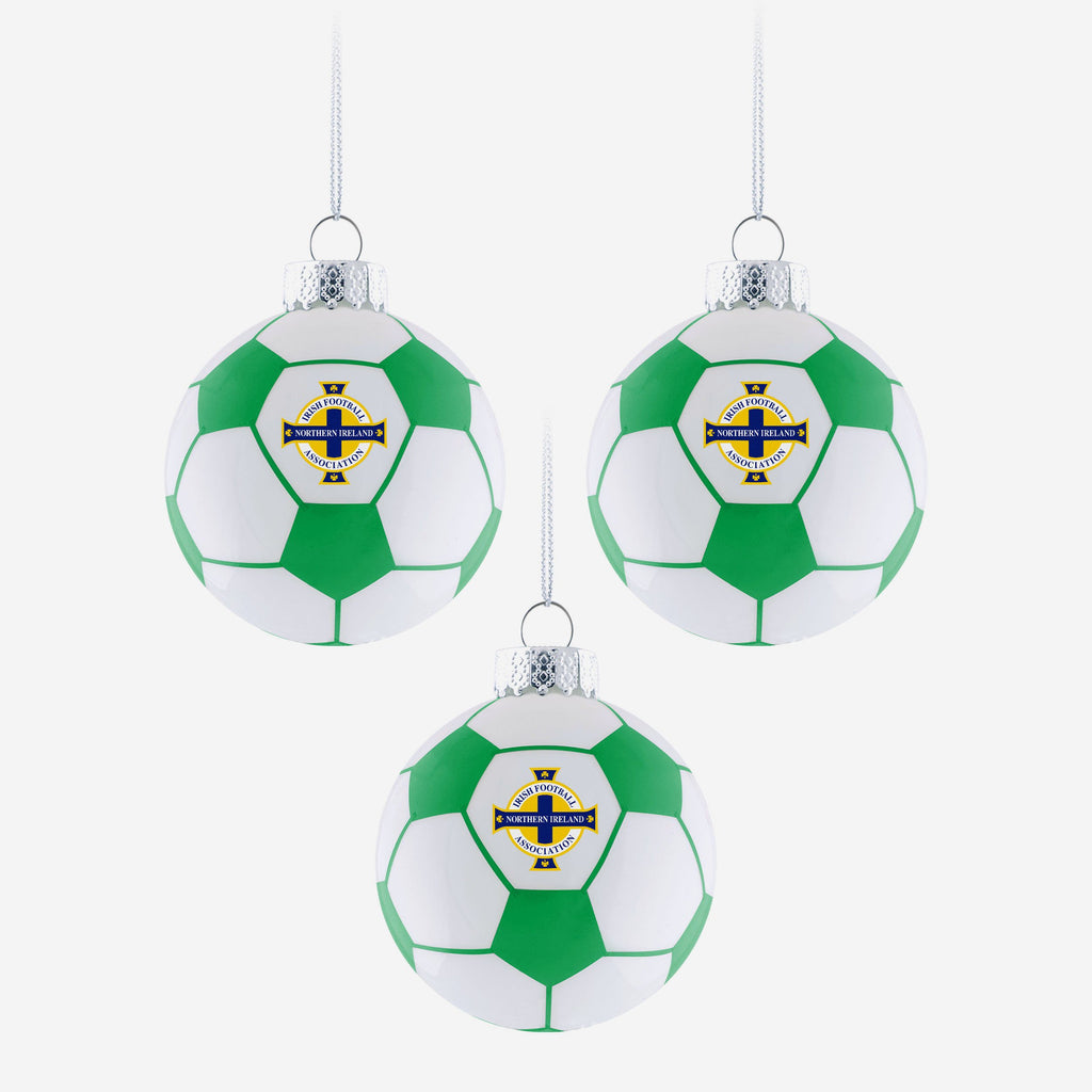 Northern Ireland 3 Pack Football Ornament FOCO - FOCO.com | UK & IRE