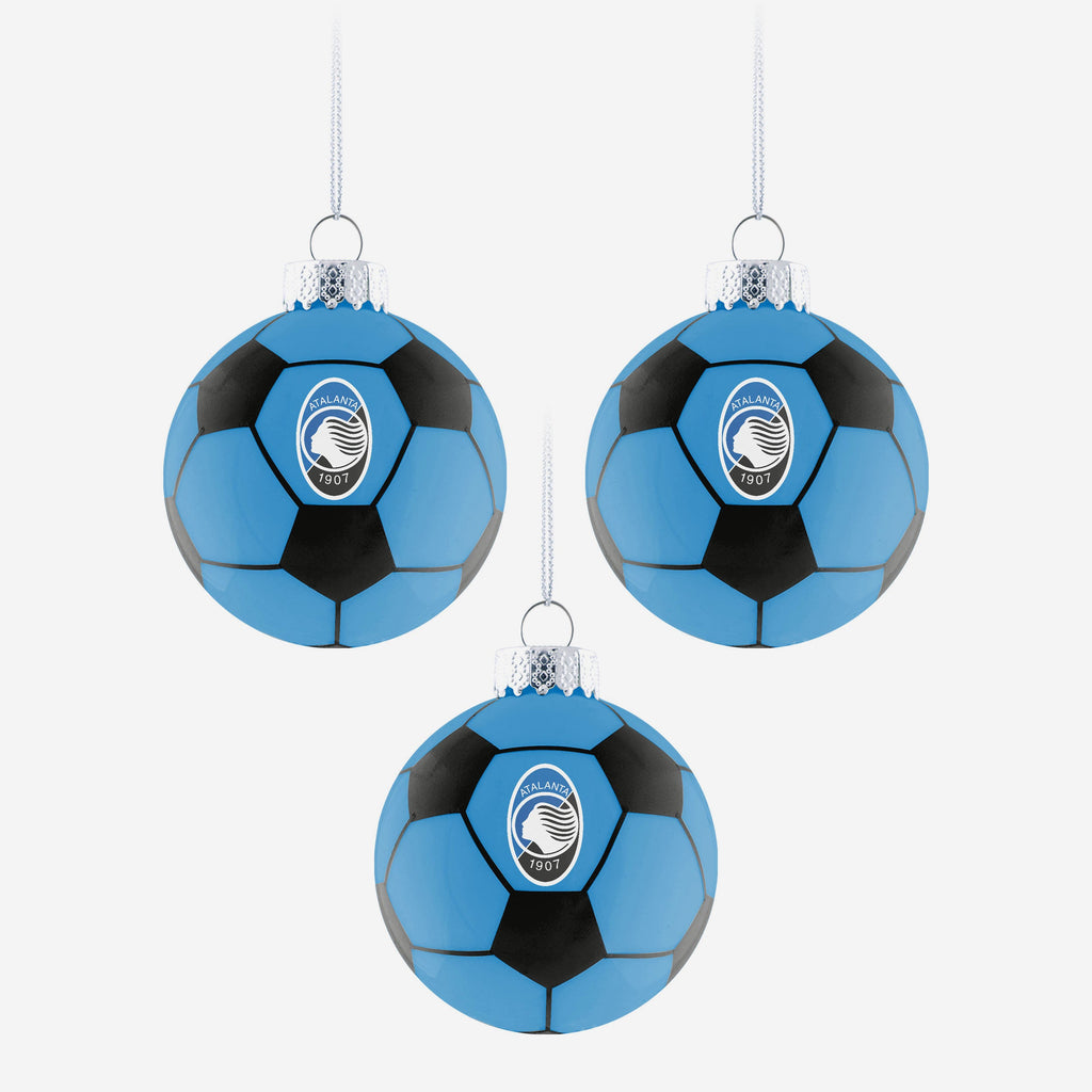 Atalanta B.C. 3 Pack Football Ornament FOCO - FOCO.com | UK & IRE