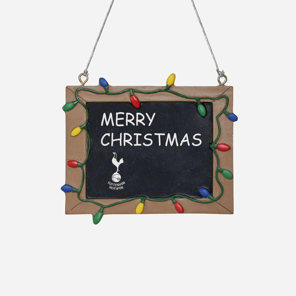 Tottenham Hotspur FC Resin Chalkboard Sign Ornament FOCO - FOCO.com | UK & IRE
