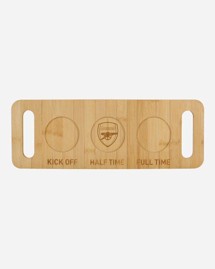 Arsenal FC Beer Flight Serving Board FOCO - FOCO.com | UK & IRE