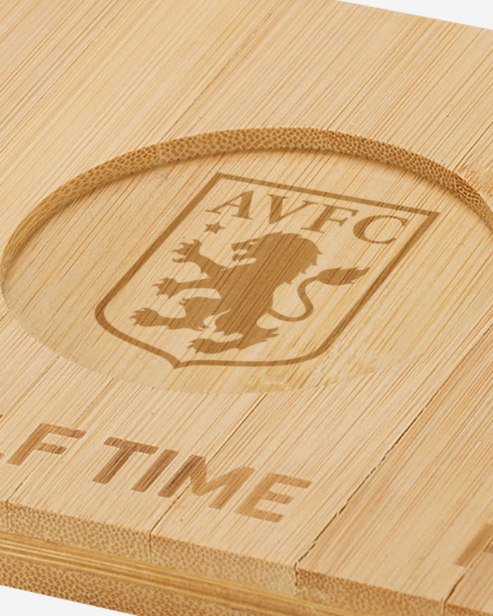 Aston Villa FC Original Beer Flight Serving Board FOCO - FOCO.com | UK & IRE