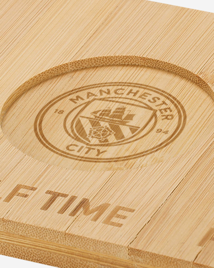 Manchester City FC Beer Flight Serving Board FOCO - FOCO.com | UK & IRE