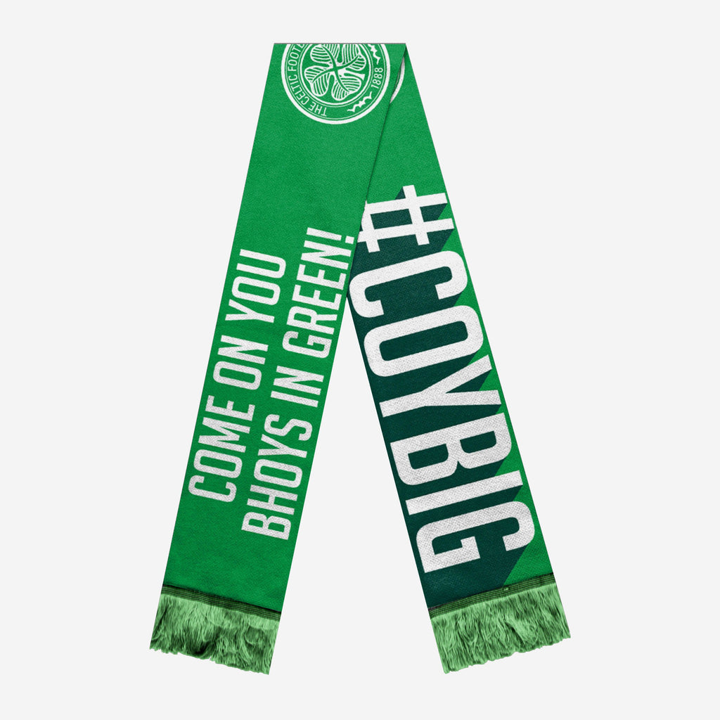 Celtic FC Slogan Scarf FOCO - FOCO.com | UK & IRE
