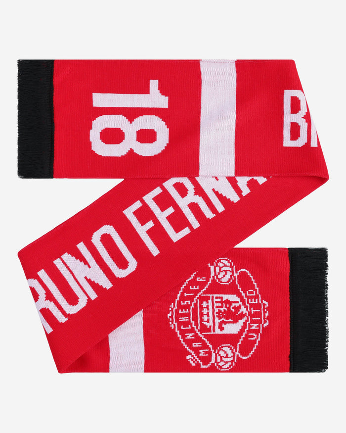 Bruno Fernandes Manchester United FC Scarf FOCO - FOCO.com | UK & IRE