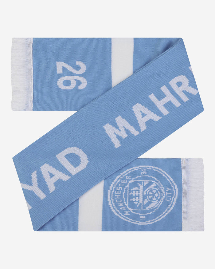 Riyad Mahrez Manchester City FC Scarf FOCO - FOCO.com | UK & IRE