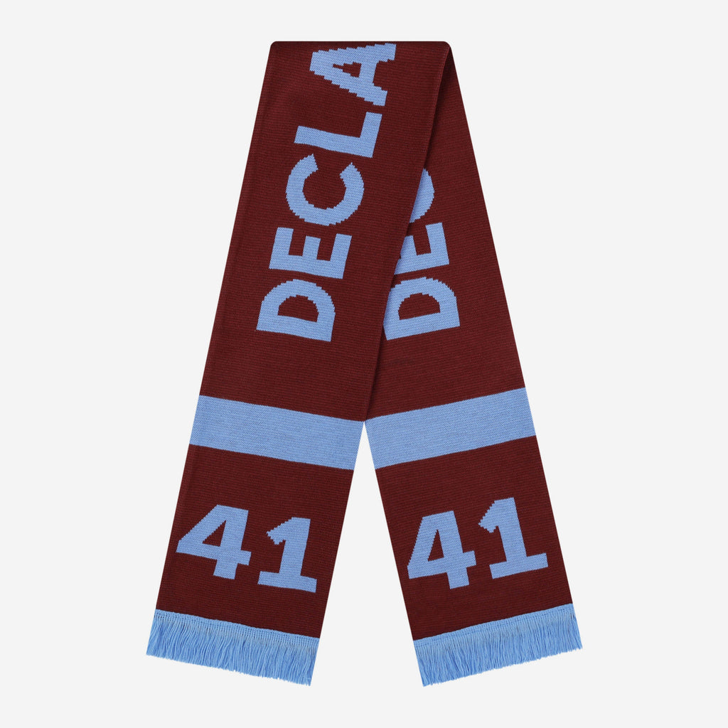 Declan Rice West Ham United FC Scarf FOCO - FOCO.com | UK & IRE