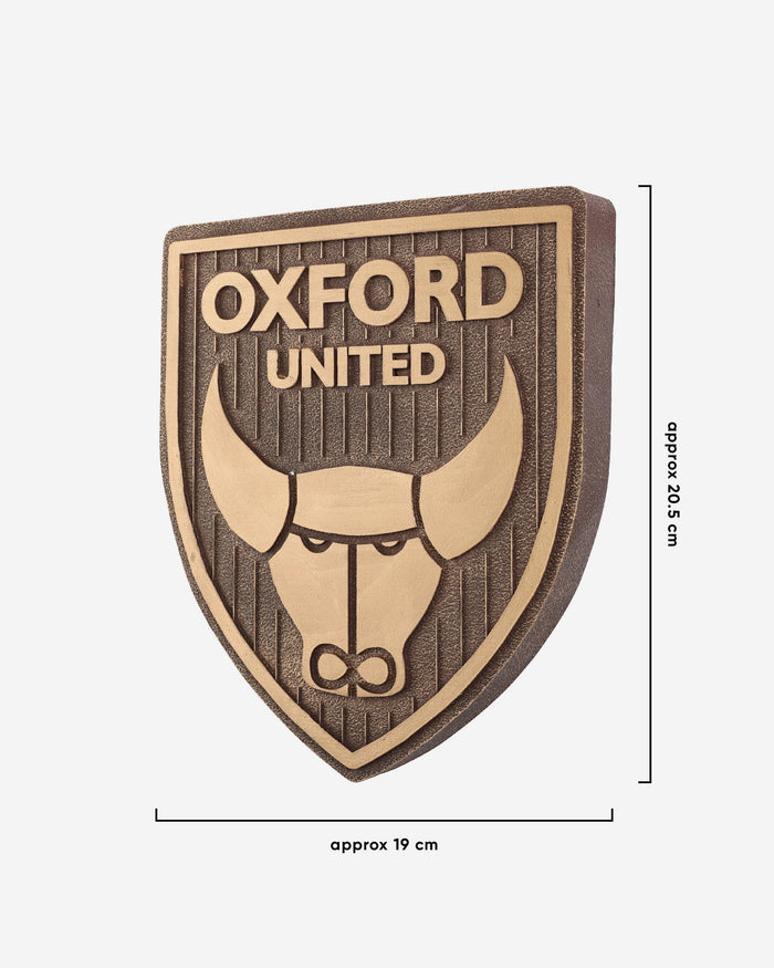 Oxford United FC Bronze Effect Wall Sign FOCO - FOCO.com | UK & IRE