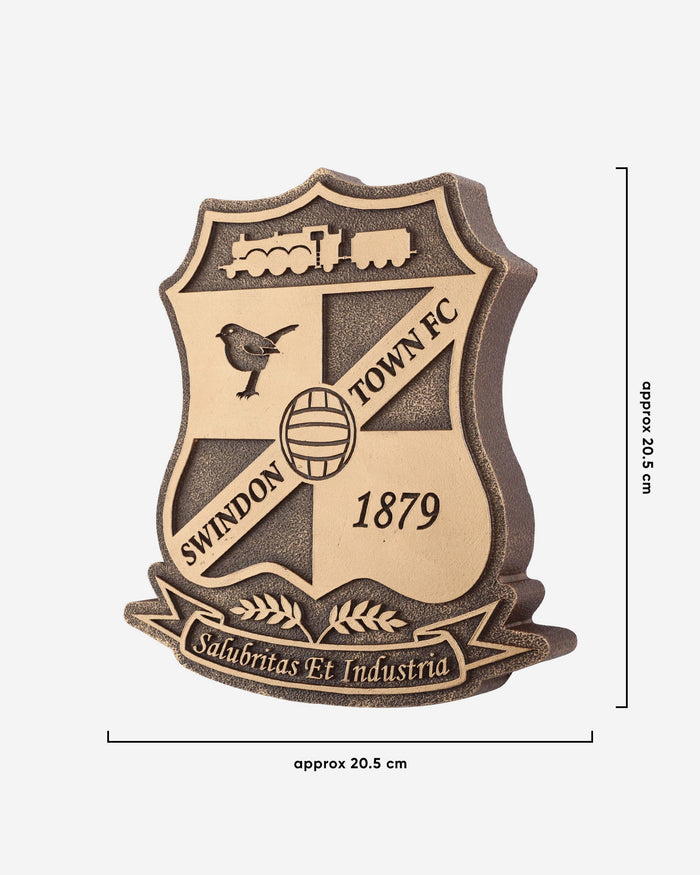 Swindon Town FC Bronze Effect Wall Sign FOCO - FOCO.com | UK & IRE