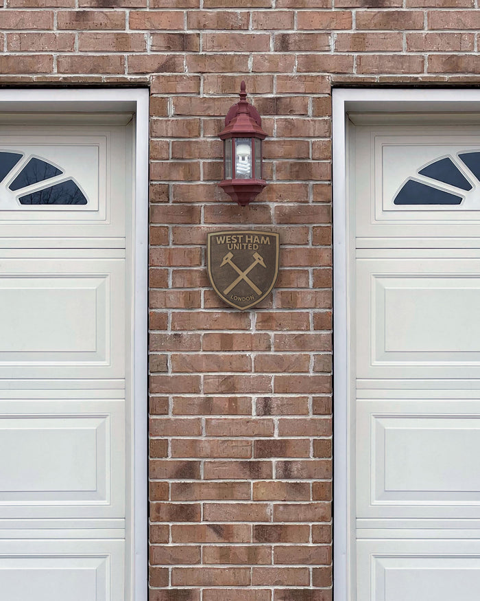 West Ham United FC Bronze Effect Wall Sign FOCO - FOCO.com | UK & IRE
