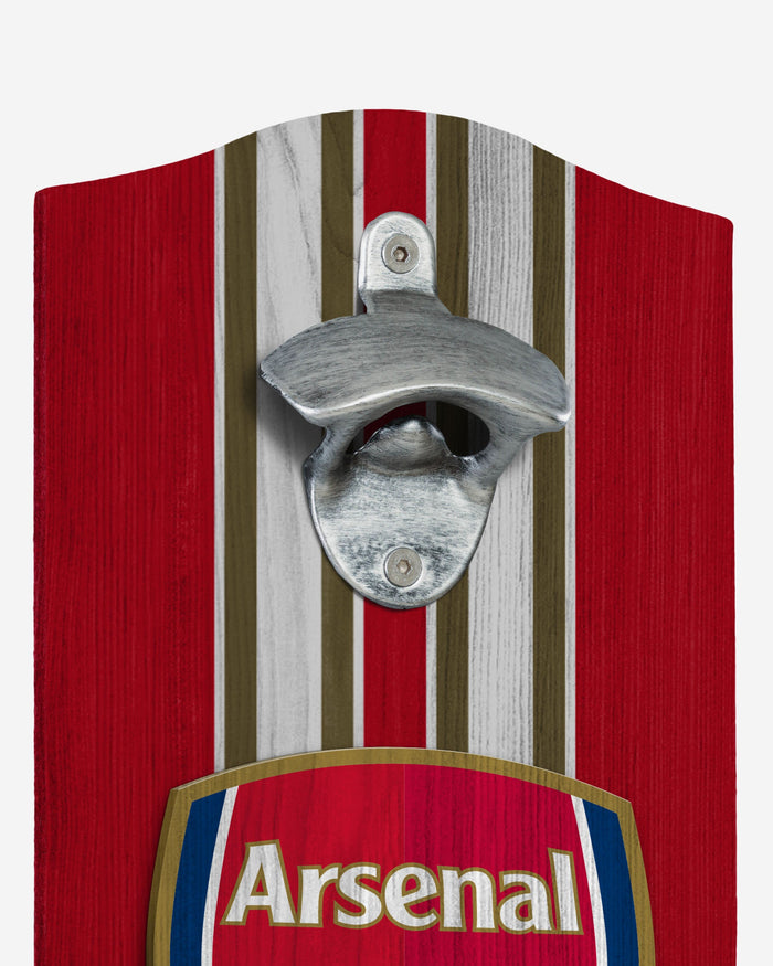 Arsenal FC Wooden Bottlecap Opener Sign FOCO - FOCO.com | UK & IRE