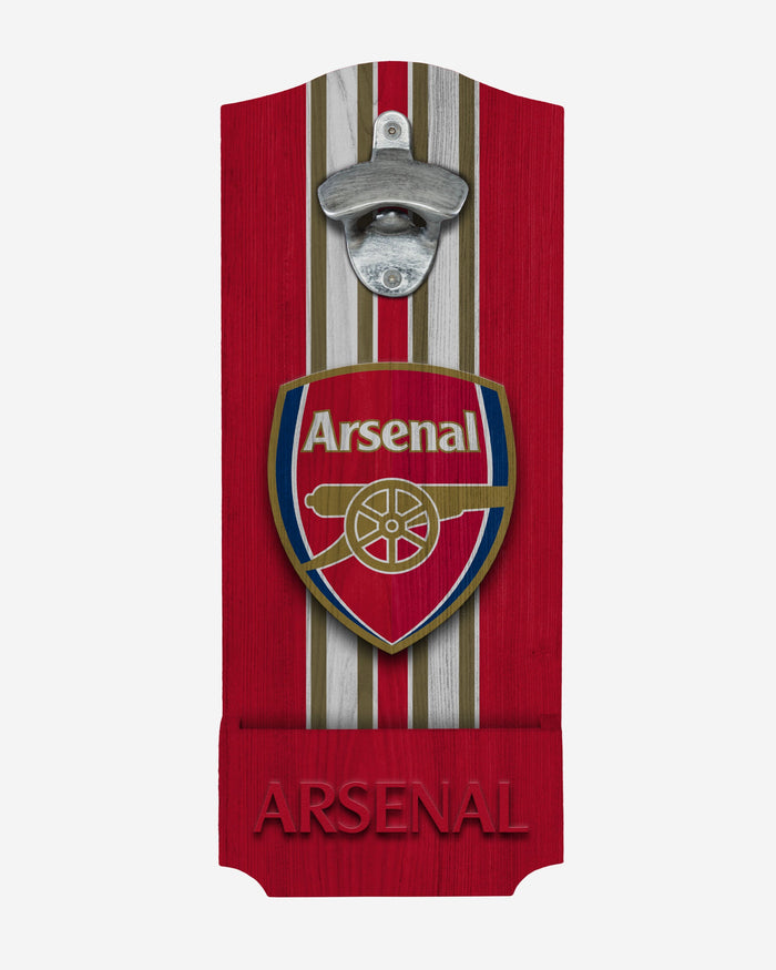 Arsenal FC Wooden Bottlecap Opener Sign FOCO - FOCO.com | UK & IRE